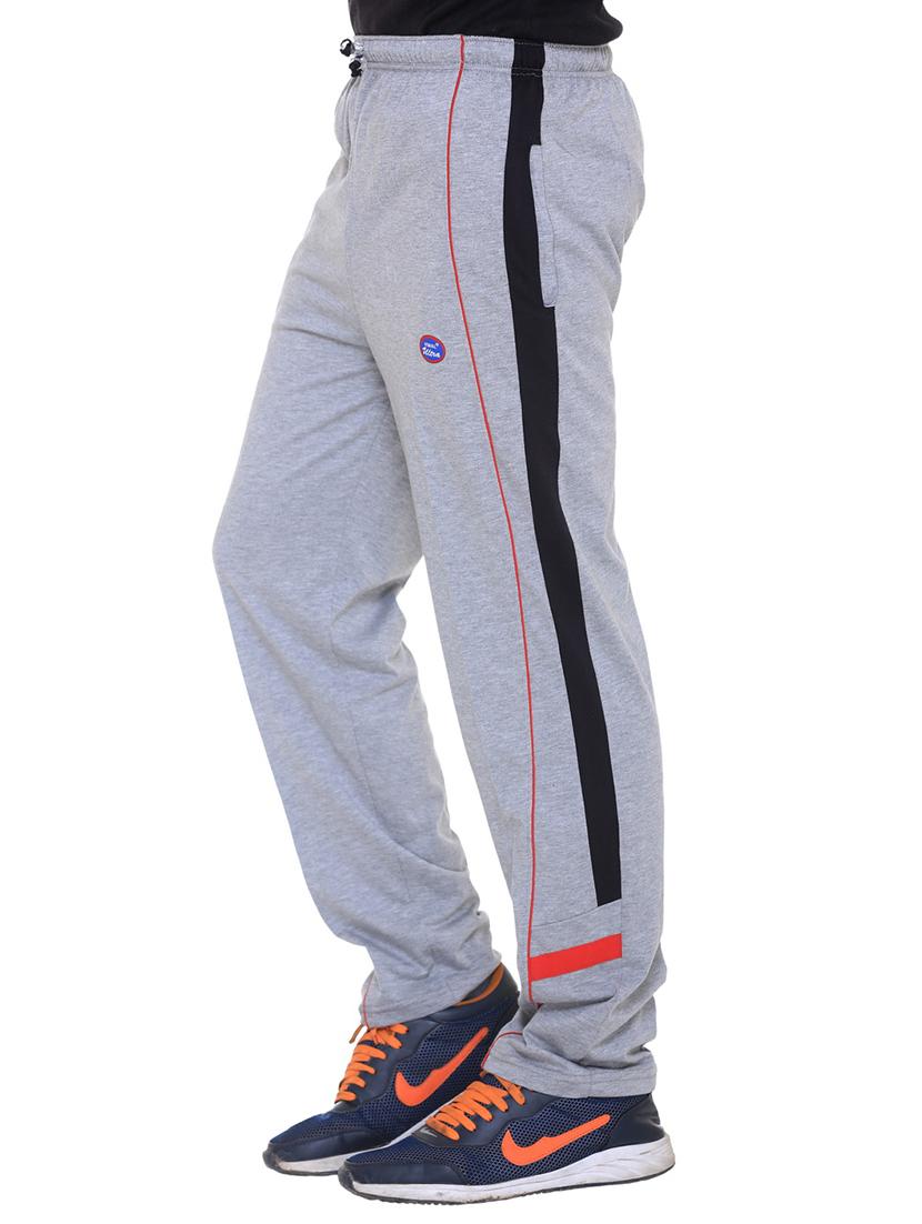 multi colored cotton ankle length track pant - 11462257 - Zoom Image - 2