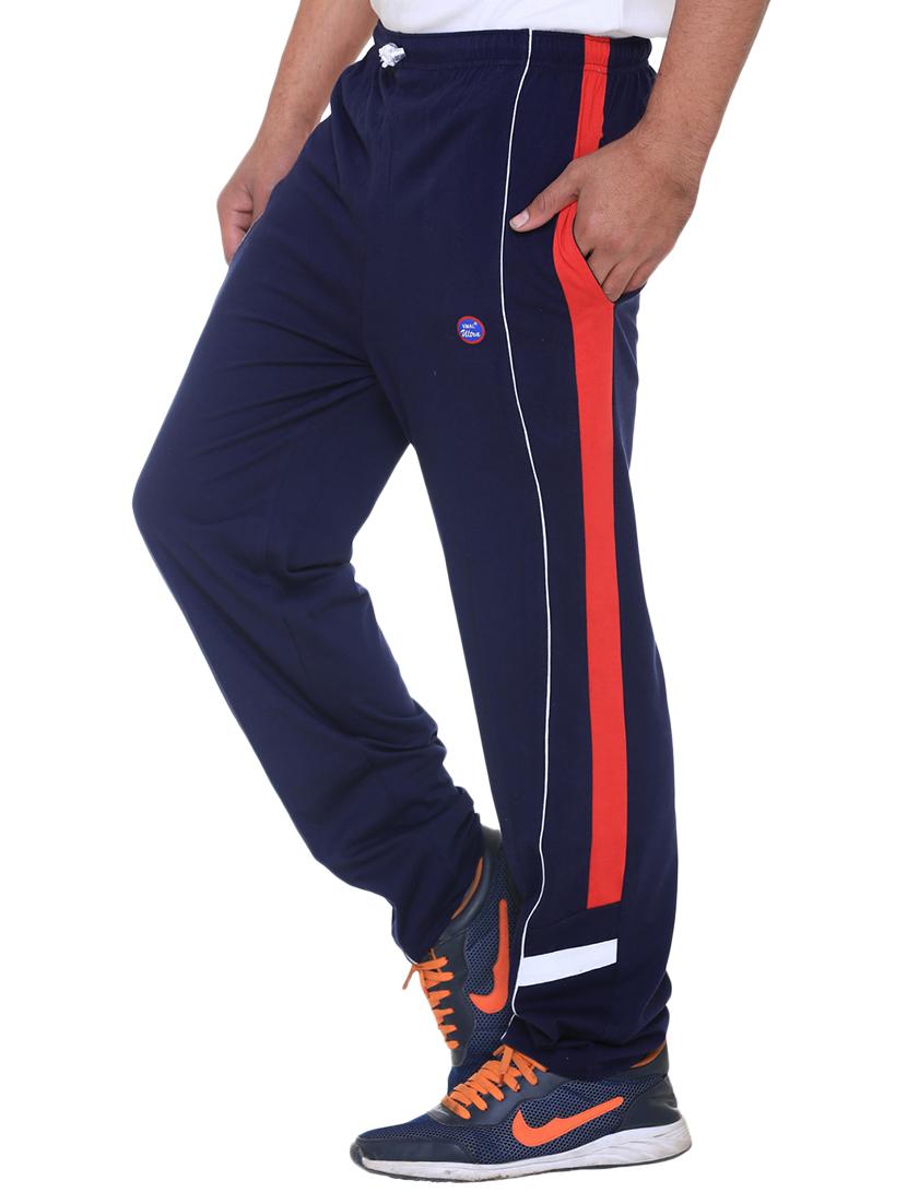 multi colored cotton ankle length track pant - 11462258 - Zoom Image - 2