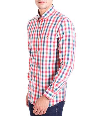multi colored cotton casual shirt - 11463036 - Standard Image - 2