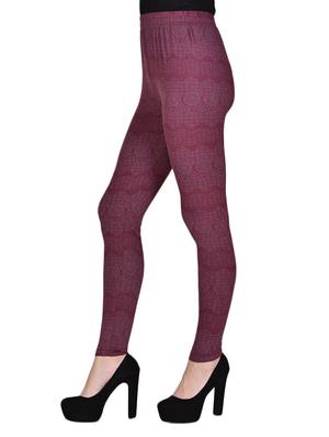 purple viscose legging - 11498187 - Standard Image - 2