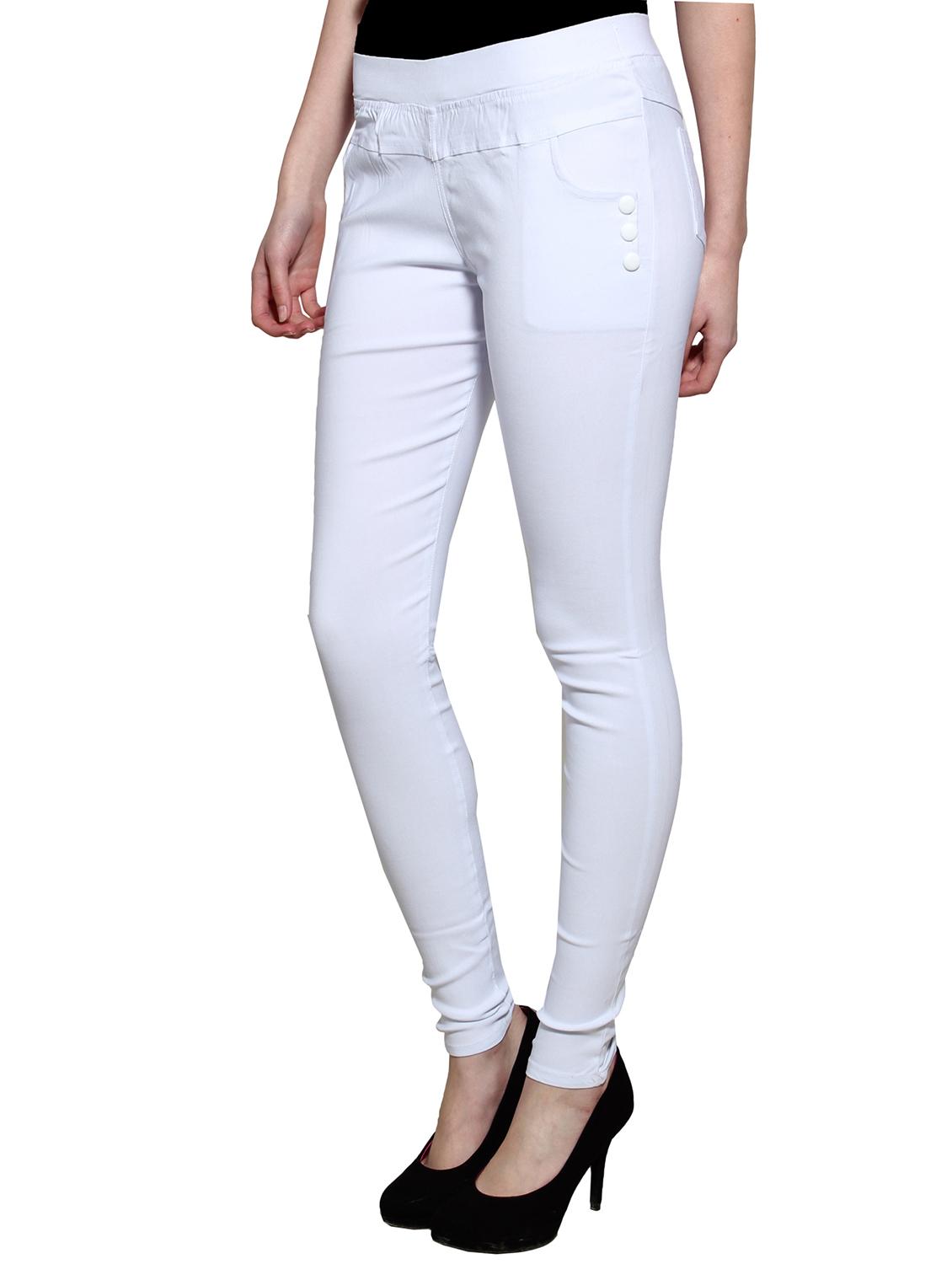 white nylon jeggings - 11508358 - Zoom Image - 2