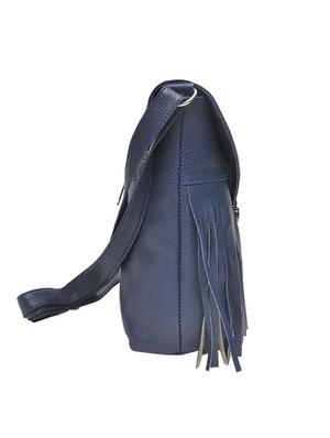 blue leatherette sling bag - 11512569 - Standard Image - 5