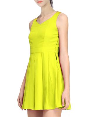 yellow skater dress - 11519474 - Standard Image - 2