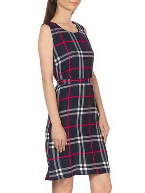 tie back plaid dress - 11588558 - Standard Image - 2