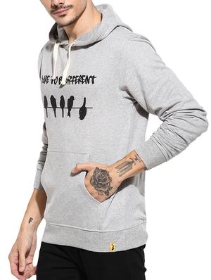 grey chest printed sweatshirt - 11614407 - Standard Image - 2