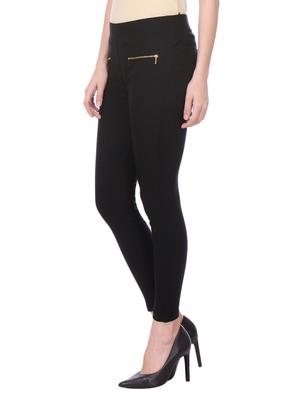 black cotton jeggings - 11656487 - Standard Image - 2