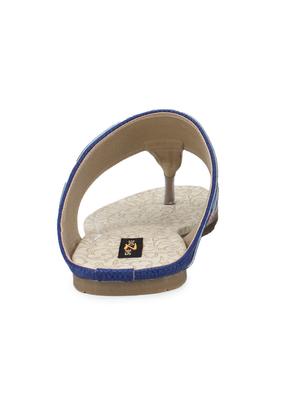blue suede toe separator sandals - 11697056 - Standard Image - 2