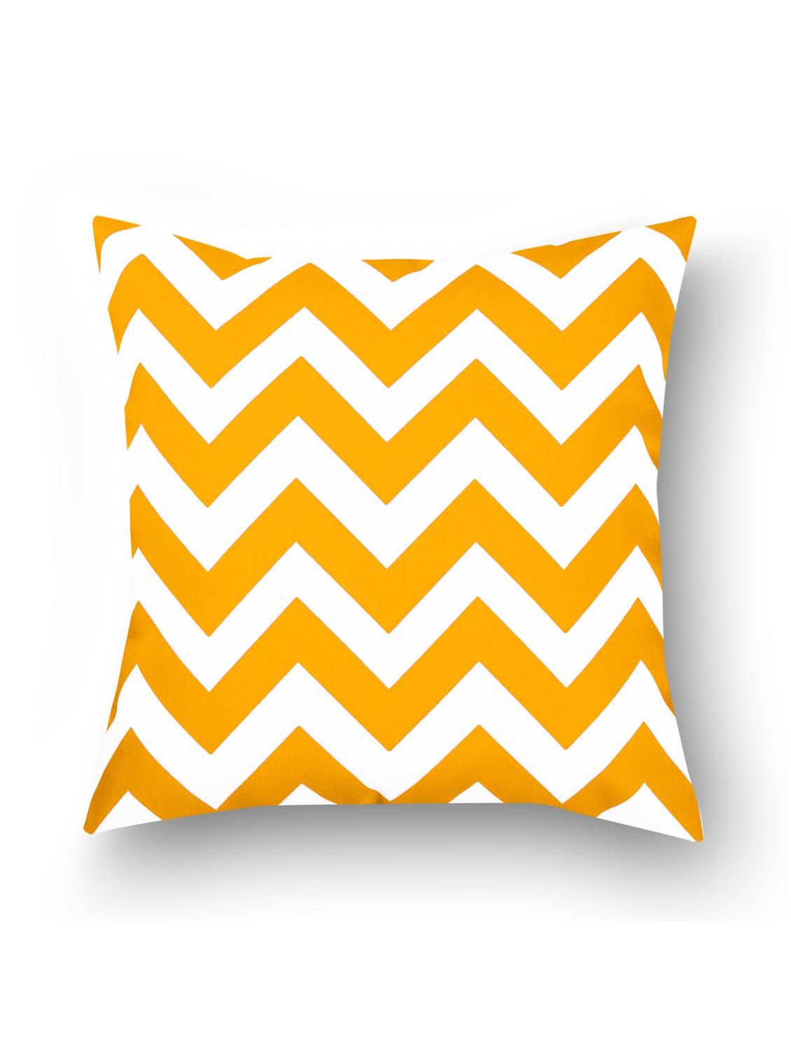 yellow cotton set of 10 cushion covers - 11697478 - Zoom Image - 5