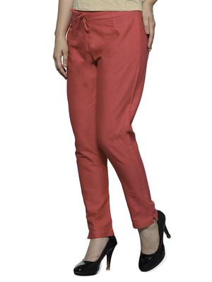 pink cotton trouser - 11698452 - Standard Image - 2
