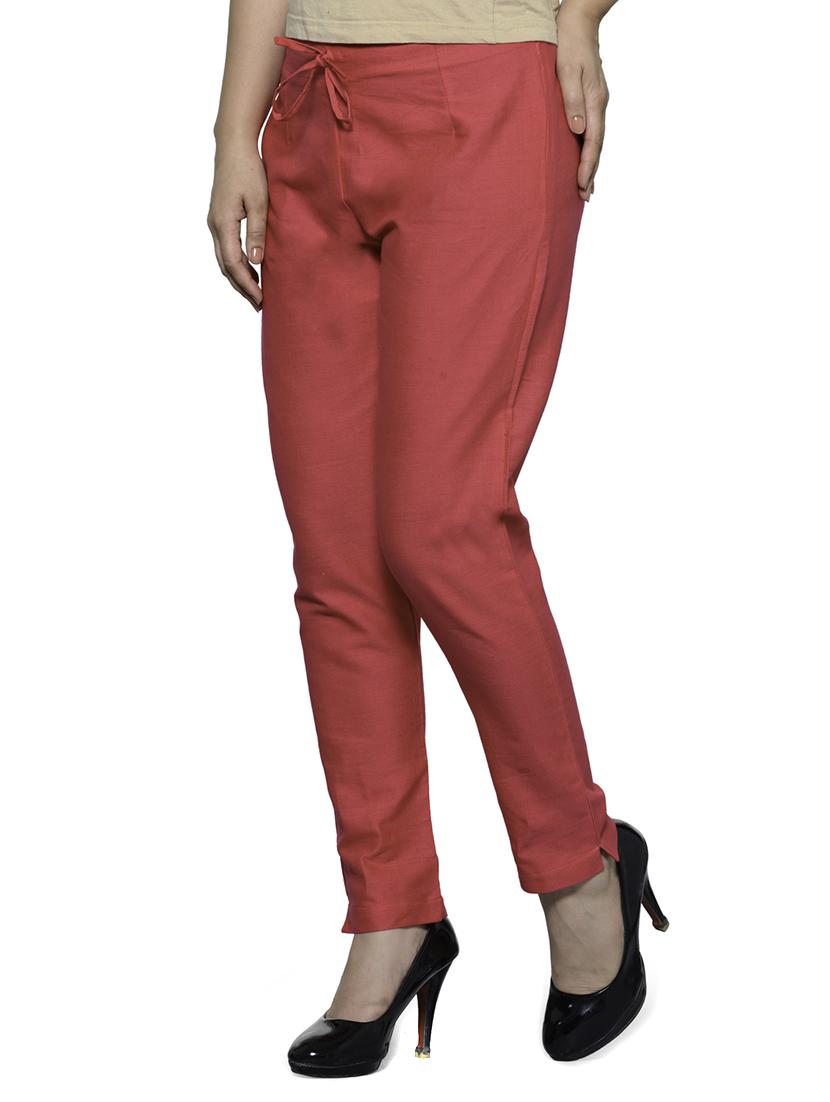pink cotton trouser - 11698452 - Zoom Image - 2