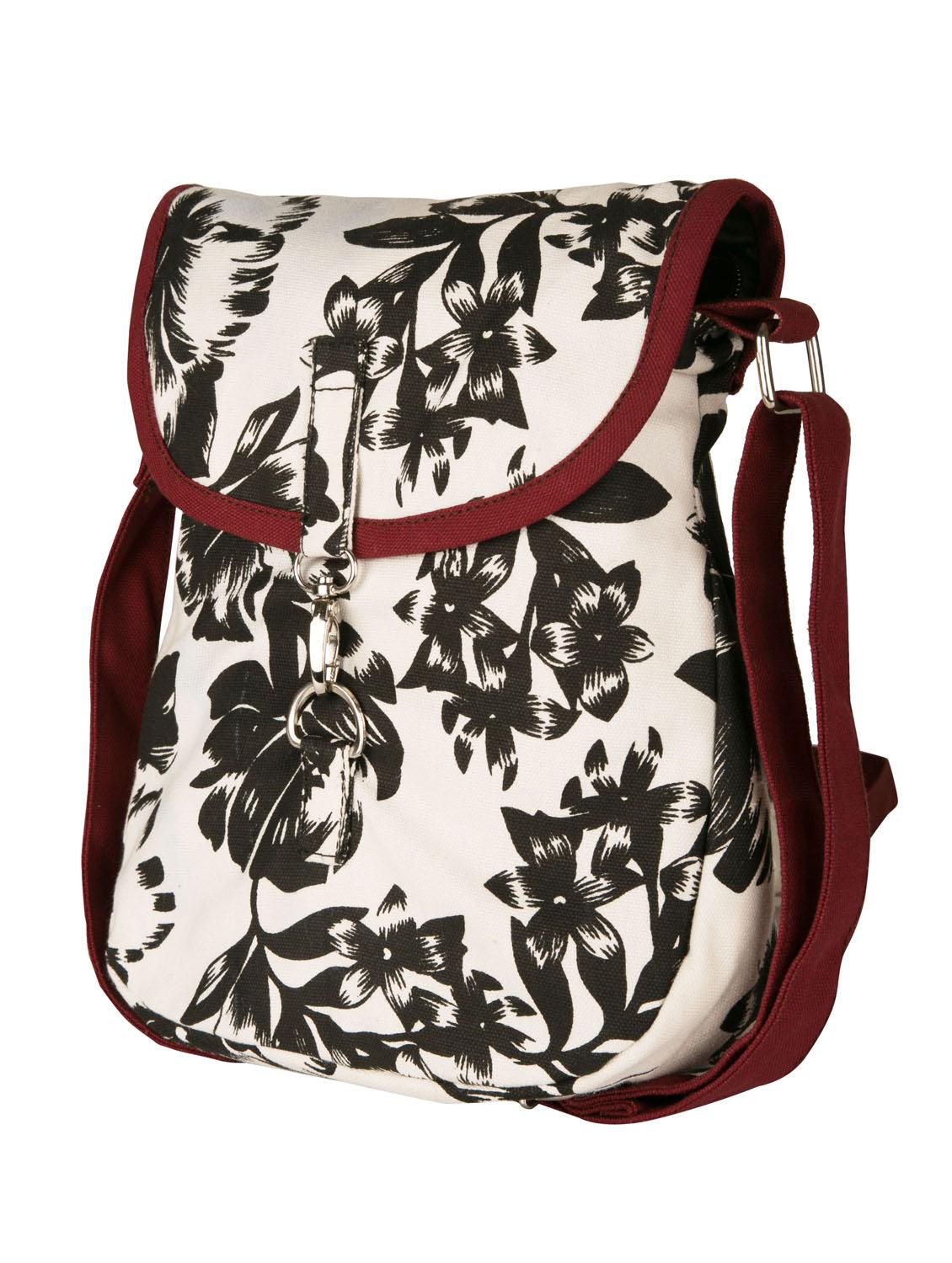 printed canvas sling bag - 11734895 - Zoom Image - 5
