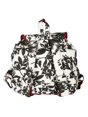 printed canvas backpack - 11734938 - Standard Image - 2