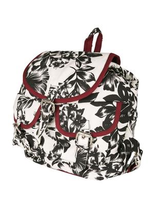printed canvas backpack - 11734938 - Standard Image - 5