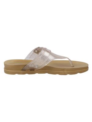 gold pvc sandal - 11741337 - Standard Image - 2