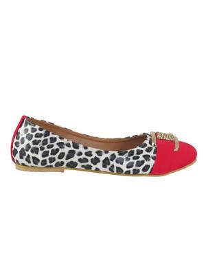 multi colored fabric slip on ballerina - 11748284 - Standard Image - 2