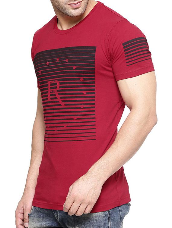 red cotton tshirt - 11756304 - Zoom Image - 2