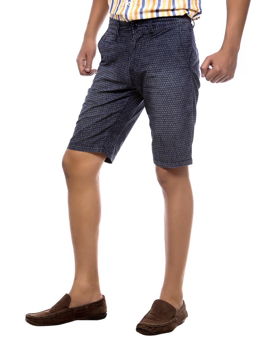 blue denim shorts - 11780095 - Zoom Image - 2