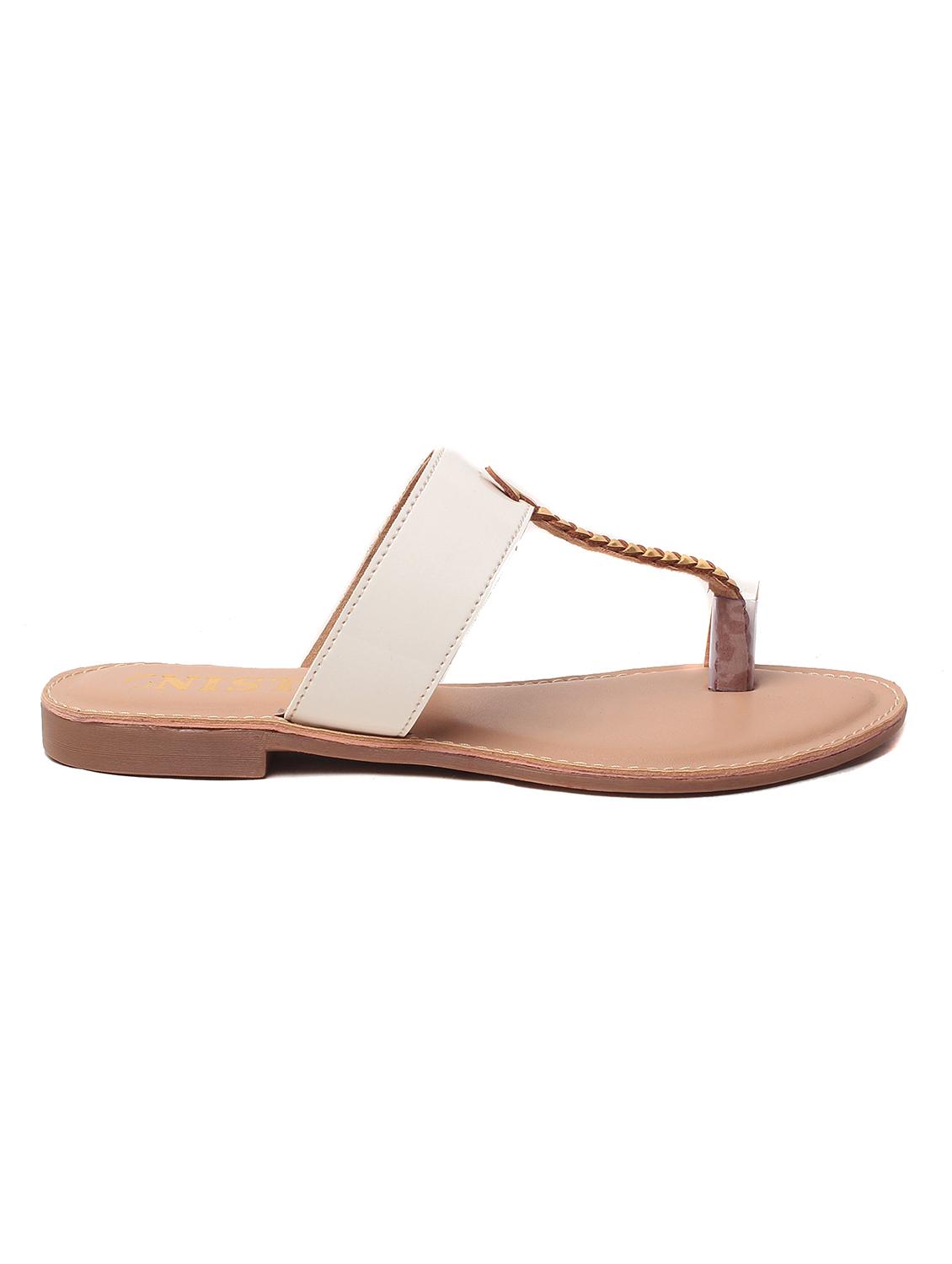 white one toe sandal - 11788323 - Zoom Image - 2