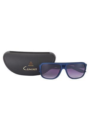 black full framed rectangle sunglasses - 1180242 - Standard Image - 5