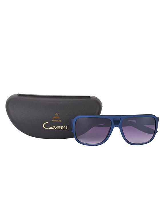 black full framed rectangle sunglasses - 1180242 - Zoom Image - 5