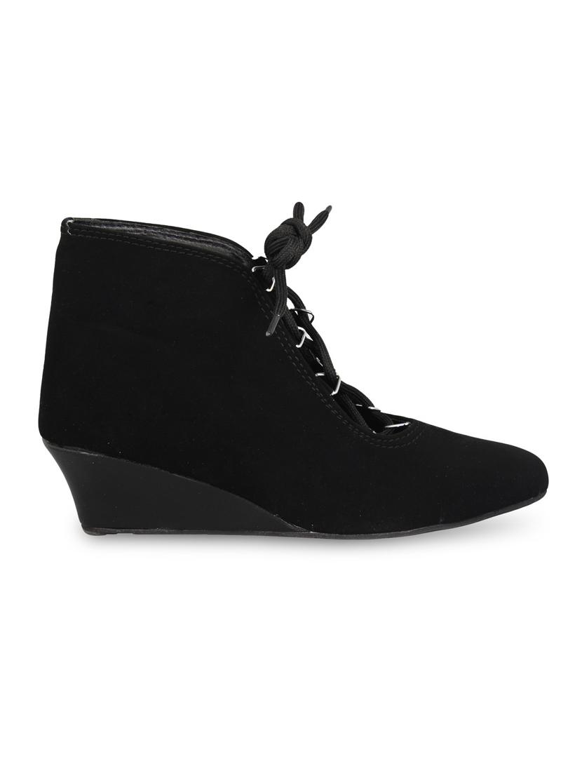 black patent leather ankle boots - 11807186 - Zoom Image - 2
