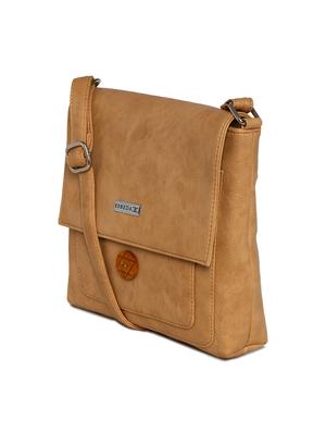 beige leatherette sling bag - 11808286 - Standard Image - 5