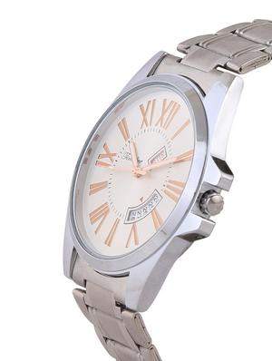 timebre royal ivory time & date analog watch - 11809751 - Standard Image - 2