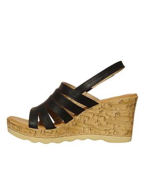 bruno manetti women black wedges - 11816592 - Standard Image - 2
