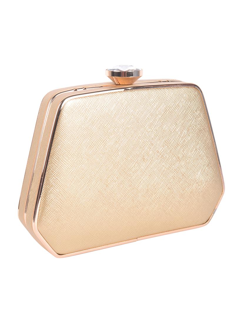 gold metal clutch - 11857906 - Zoom Image - 2