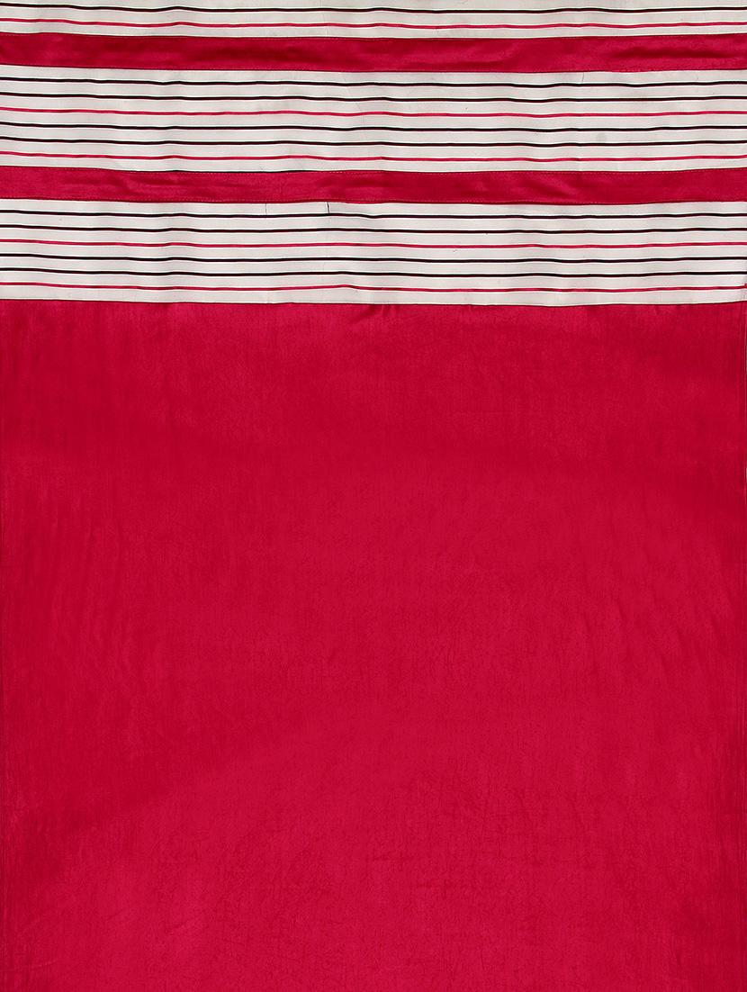home candy eyelet fancy polyester 2 piece door curtain set - 84"x48", magenta - 11863595 - Zoom Image - 2
