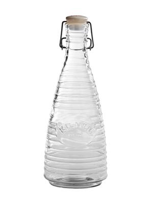 Transparent glass water bottle with ceramic lid - 1186545 - Standard Image - 2