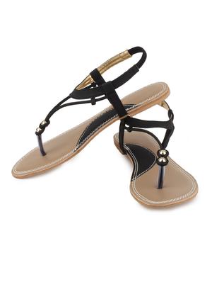 black back strap sandal - 11869345 - Standard Image - 2