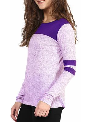purple viscose regular top - 11913567 - Standard Image - 2