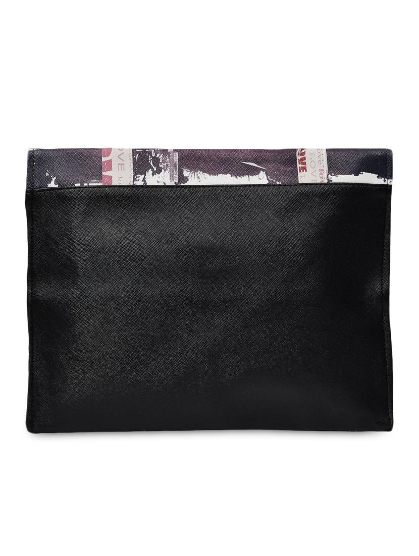 multi coloured printed faux leather sling bag - 1193969 - Zoom Image - 2