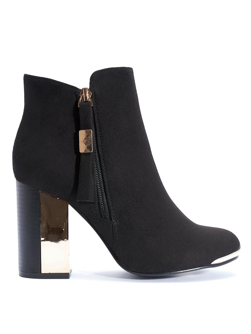 black synthetic ankle boot - 11946177 - Zoom Image - 2