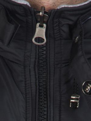 black polyester casual jacket - 11952548 - Standard Image - 5