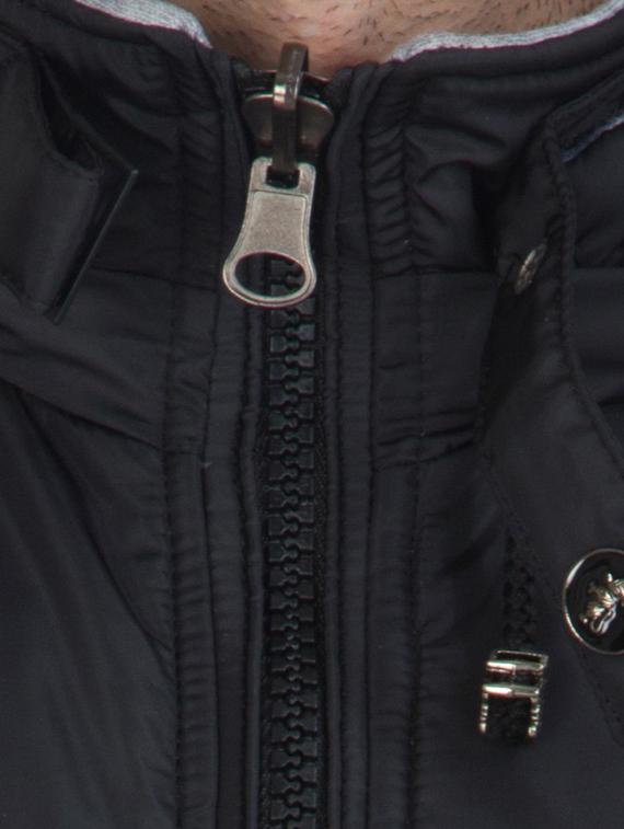 black polyester casual jacket - 11952548 - Zoom Image - 5