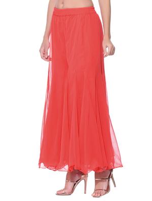 pink chiffon sharara - 11952698 - Standard Image - 2