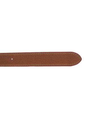brown color, leatherette belt - 11954513 - Standard Image - 2