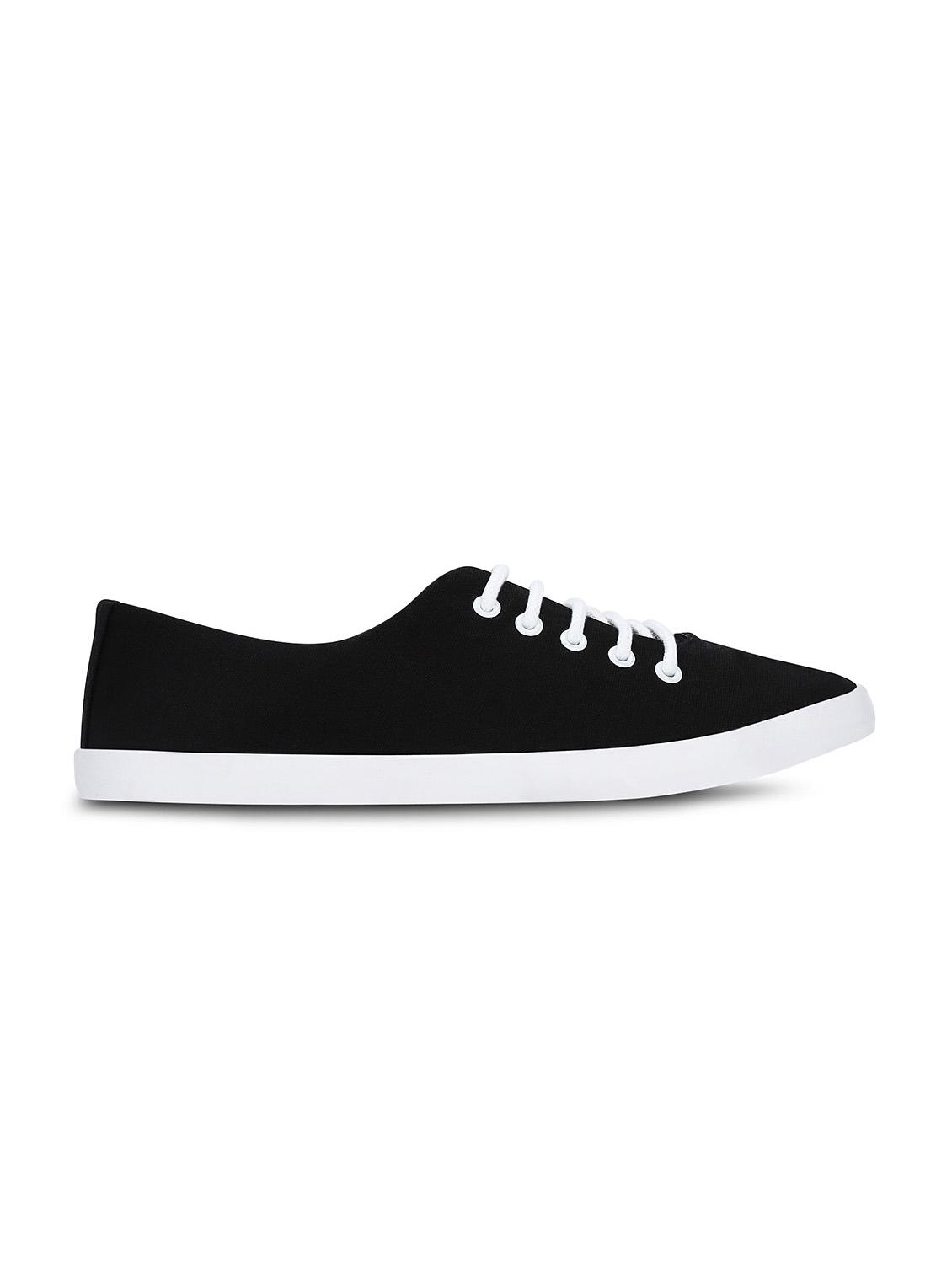 black canvas sneaker - 11960331 - Zoom Image - 2