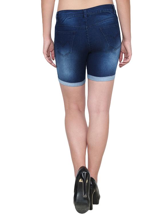 set of 3 multicolored denim shorts - 12079694 - Zoom Image - 5