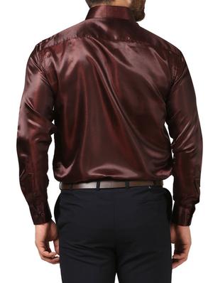 red cotton casual shirt - 12080962 - Standard Image - 2