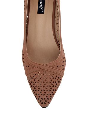pink synthetic pump - 12086847 - Standard Image - 5