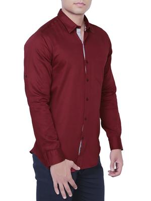 beige cotton casual shirt - 12105378 - Standard Image - 2