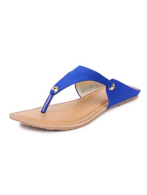 blue suede sandal - 12143877 - Standard Image - 2