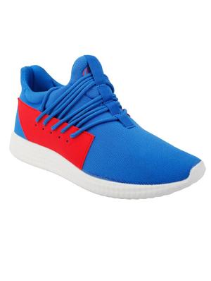 blue fabric sport shoes - 12160253 - Standard Image - 2