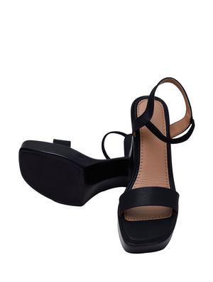 black back strap sandal - 12170589 - Standard Image - 5