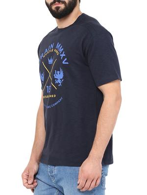 dark blue cotton tshirt - 12178166 - Standard Image - 2