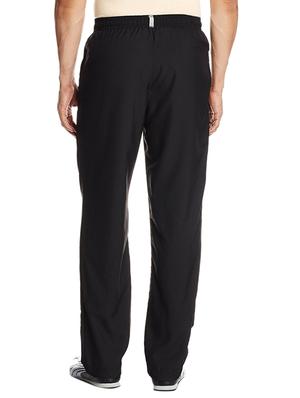 black polyester full length track pant - 12205370 - Standard Image - 2
