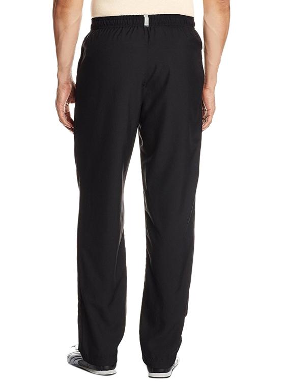 black polyester full length track pant - 12205370 - Zoom Image - 2